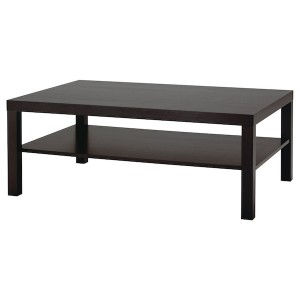 IKEA LACK Coffee table, 46 1/2x30 3/4 in Black / Brown, Ikea Ireland | 1569YHDIZ