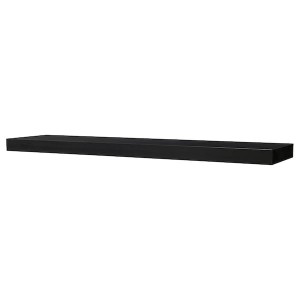 IKEA LACK Wall shelf, 74 3/4x10 1/4 in Black / Brown, Ikea Ireland | 2957YNXDM