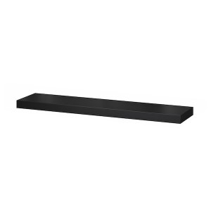 IKEA LACK wall shelf, 43 1/4x10 1/4 in Black / Brown, Ikea Ireland | 3089LFABJ