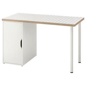 IKEA LAGKAPTEN / ALEX desk, 47 1/4x23 5/8 in White / Anthracite, Ikea Ireland | 7641KETQD