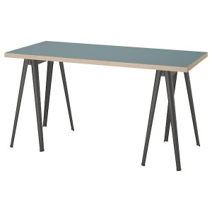 IKEA LAGKAPTEN / NÄRSPEL, 55 1/8x23 5/8 in Gray / Turquoise / Dark Gray, Ikea Ireland | 5706IANJC