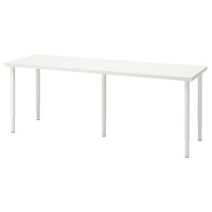 IKEA LAGKAPTEN / OLOV desk, 78 3/4x23 5/8 in White, Ikea Ireland | 2701GZEUD