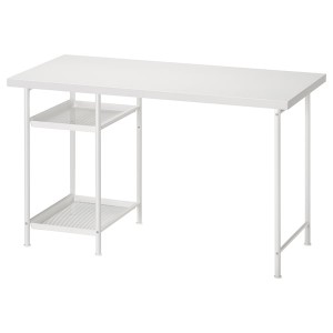 IKEA LAGKAPTEN / SPÄND desk, 47 1/4x23 5/8 in White, Ikea Ireland | 5876FVIUQ