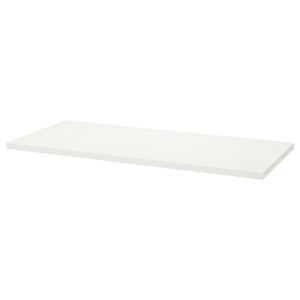 IKEA LAGKAPTEN tabletop, 55 1/8x23 5/8 in White, Ikea Ireland | 6954XJQPN