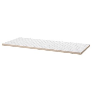 IKEA LAGKAPTEN tabletop, 55 1/8x23 5/8 in White / Anthracite, Ikea Ireland | 2973UDQMW