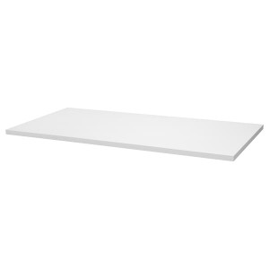 IKEA LAGKAPTEN tabletop, white, 63x31 1/2 in, Ikea Ireland | 0958ZGDPS