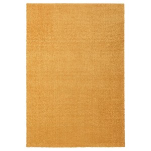 IKEA LANGSTED rug, low pile, 5'7 inx7'10 in Yellow, Ikea Ireland | 5819CRFQW