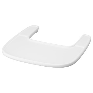 IKEA LANGUR High chair tray, white, Ikea Ireland | 8791WFZCU