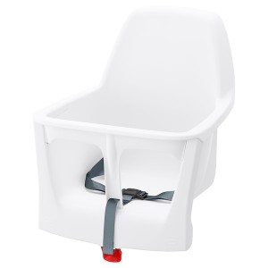 IKEA LANGUR seat shell for highchair, white, Ikea Ireland | 2618QBINP