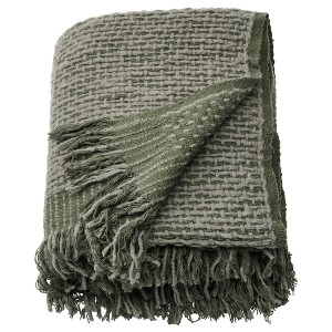 IKEA LAPPTÅG throw, 51x67 in Green, Ikea Ireland | 2690HSAZL
