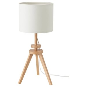 IKEA LAUTERS table lamp, ash/white Ash / White, Ikea Ireland | 9507VLKXJ