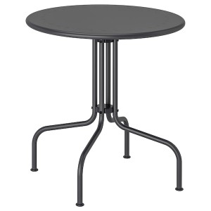 IKEA LÄCKÖ Table, outdoor, gray, 27 1/2 in, Ikea Ireland | 6317UFJWN