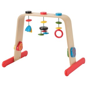 IKEA LEKA baby gym, birch/multicolor, Ikea Ireland | 2910VSZYI