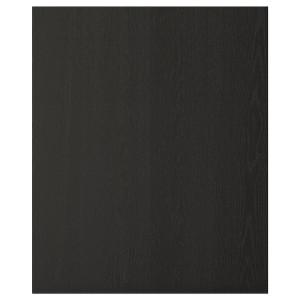 IKEA LERHYTTAN Cover panel, 25x30 in Black Stained, Ikea Ireland | 7920NBCQW