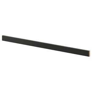 IKEA LERHYTTAN Decorative toekick, 86.614 in Black Stained, Ikea Ireland | 8721PQXYF