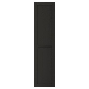 IKEA LERHYTTAN Door, 15x60 in Black Stained, Ikea Ireland | 7384KCBUI