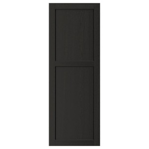 IKEA LERHYTTAN Door, 18x50 in Black Stained, Ikea Ireland | 3861SMYHG
