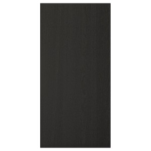 IKEA LERHYTTAN cover panel, 15x31 3/4 in Black Stained, Ikea Ireland | 0389VTQKM