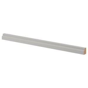 IKEA LERHYTTAN deco strip, contoured edge, 87 in Light Gray, Ikea Ireland | 8132WVUEY