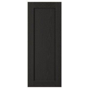 IKEA LERHYTTAN door, 12x30 in Black Stained, Ikea Ireland | 0623GNKCO