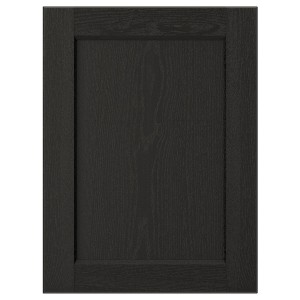 IKEA LERHYTTAN door, 15x20 in Black Stained, Ikea Ireland | 5734VPOGB