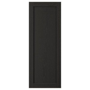 IKEA LERHYTTAN door, 15x40 in Black Stained, Ikea Ireland | 3129FJKWM