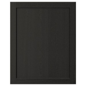 IKEA LERHYTTAN door, 24x30 in Black Stained, Ikea Ireland | 2796CXZQN