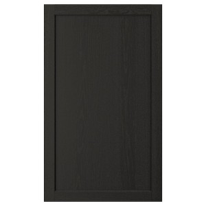 IKEA LERHYTTAN door, 24x40 in Black Stained, Ikea Ireland | 4982XMRQV