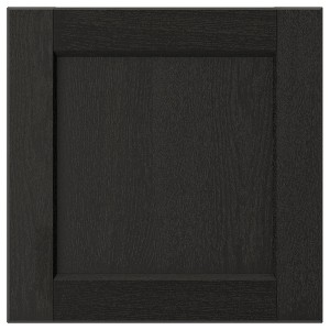 IKEA LERHYTTAN drawer front, 15x15 in Black Stained, Ikea Ireland | 7584SYKTU