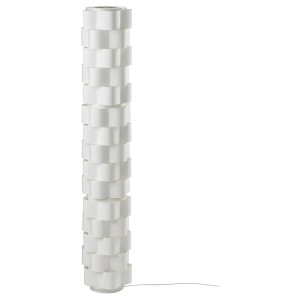IKEA LÅGTRYCK floor lamp, white, 54 in, Ikea Ireland | 9428EJMRB