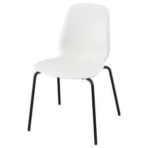 IKEA LIDÅS chair White / Sefast Black, Ikea Ireland | 6234FTDBX