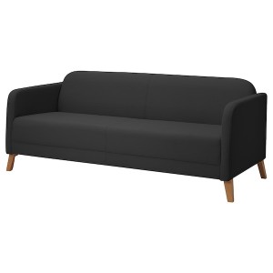 IKEA LINANÄS sofa Vissle Dark Gray, Ikea Ireland | 7953SMXDG