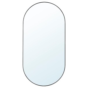 IKEA LINDBYN mirror, black, 23 5/8x47 1/4 in, Ikea Ireland | 8246ALQVC