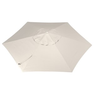 IKEA LINDÖJA umbrella canopy, 118 1/8 in Light Grey / Beige, Ikea Ireland | 7109RPWHF