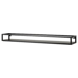 IKEA LINDÅSEN display shelf, anthracite, 29 1/2 in, Ikea Ireland | 7314NAGSI