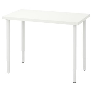 IKEA LINNMON / OLOV desk, 39 3/8x23 5/8 in White, Ikea Ireland | 4251SNQRV