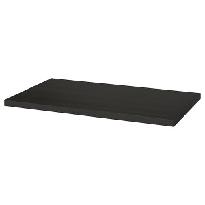 IKEA LINNMON tabletop, 39 3/8x23 5/8 in Black / Brown, Ikea Ireland | 8046CJLQA