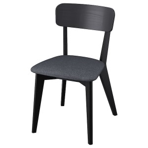 IKEA LISABO chair Black / Tallmyra Black / Gray, Ikea Ireland | 6317BJTIK