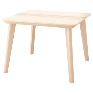 IKEA LISABO coffee table, ash veneer, 27 1/2x27 1/2 in, Ikea Ireland | 7823FMJDU