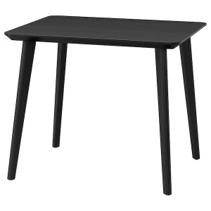 IKEA LISABO table, black, 34 5/8x30 3/4 in, Ikea Ireland | 9815FOXTA