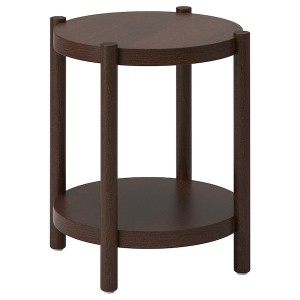 IKEA LISTERBY side table, 19 5/8 in Dark Brown Beech Veneer, Ikea Ireland | 9673DZXYH