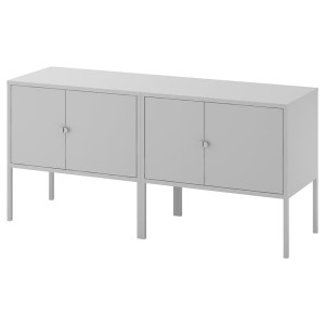 IKEA LIXHULT storage combination, 47 1/4x13 3/4x22 1/2 in Gray, Ikea Ireland | 5378ZXUSE
