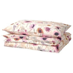 IKEA LÖNNHÖSTMAL duvet cover and pillowcase(s), Twin Multicolor / Floral Pattern, Ikea Ireland | 7589OZBKR