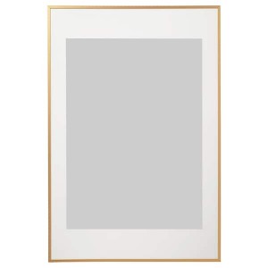 IKEA LOMVIKEN frame, 24x35 ¾ in Gold, Ikea Ireland | 0728EIHSR