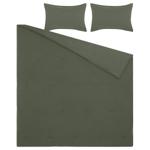 IKEA LUKTVICKER comforter set, Full/Queen Green, Ikea Ireland | 8523WIBOX
