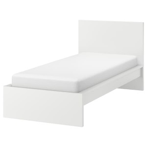 IKEA MALM bed frame, Twin White / Lönset, Ikea Ireland | 8715ZKCSW