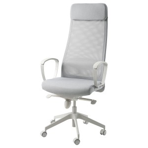 IKEA MARKUS office chair Vissle Light Gray, Ikea Ireland | 1907EMQYA