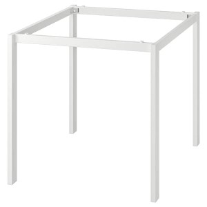 IKEA MELLTORP Underframe, white, 29 1/2x29 1/2 in, Ikea Ireland | 2961PWAJS