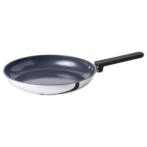 IKEA MIDDAGSMAT frying pan, non-stick coating/stainless steel, 11 in, Ikea Ireland | 4789DPLVJ