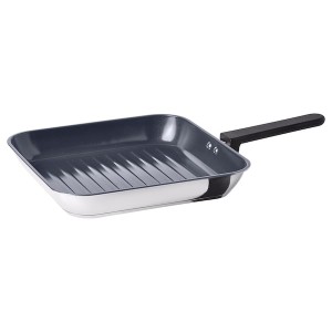 IKEA MIDDAGSMAT grill pan, non-stick coating/stainless steel, 11x11 in, Ikea Ireland | 5309YFLMI